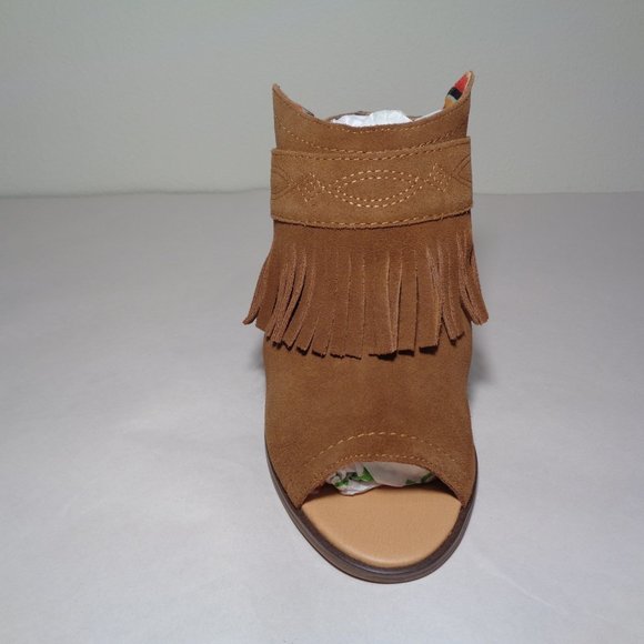 Dingo Size 7.5 M SHAKER Whiskey Suede New Bootie - Picture 5 of 13